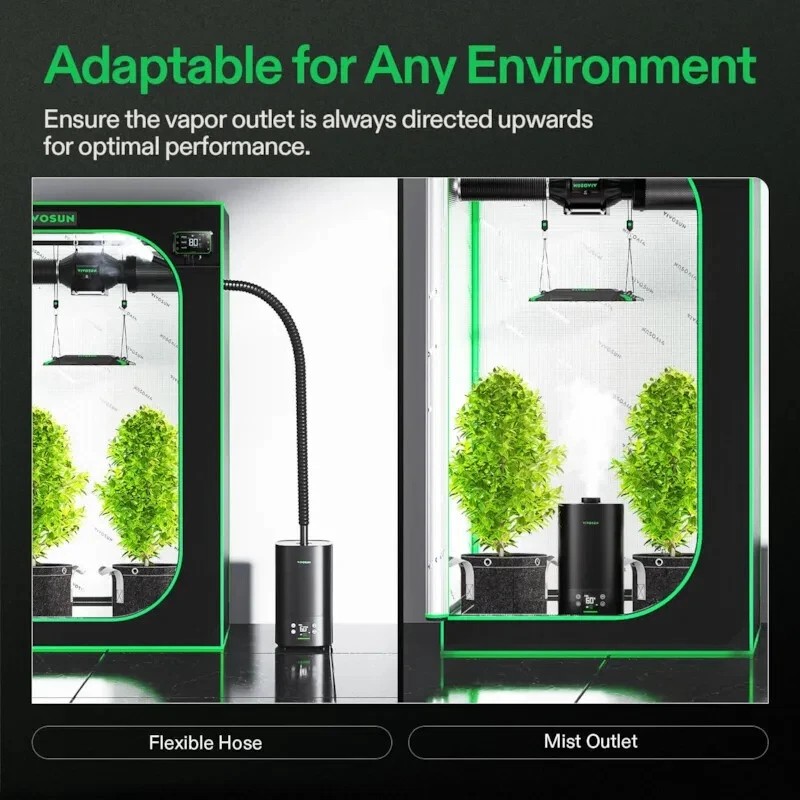 VIVOSUN H05 1.32Gal / 5L Environmental Air Humidifier Wi-Fi for