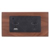 LED Digital Alarm Clock Multipurpose Wooden Clock with Voice Control