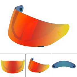 Shkalacar Helmet Visor Replacement for LS2 FF352/384/351/369/802, Full Face Motorcycle Helmet Visor Wind Protection Helmet Lens Helmet Visor Film