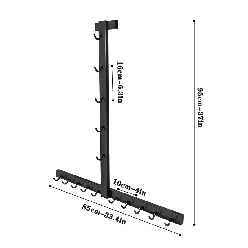 TUSAUW LAT Pull Down Bar Storage Rack, LAT Pulldown Attachments