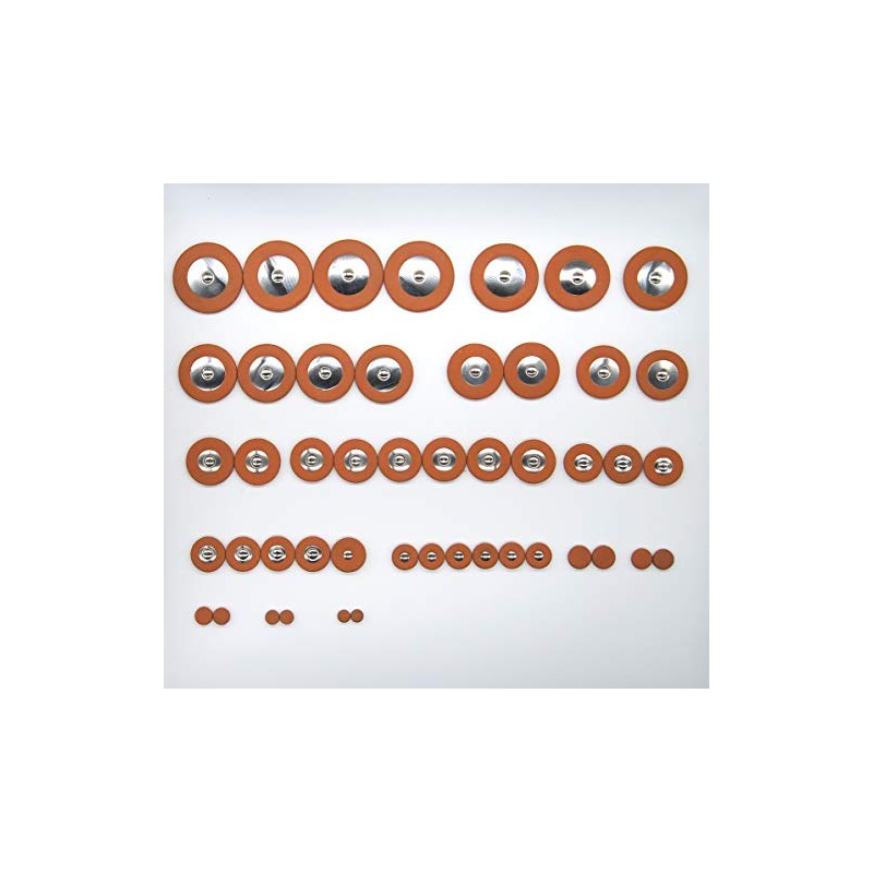 47 Soundman® Pads for Alto Saxophone Lambskin Universal Upholstery Set