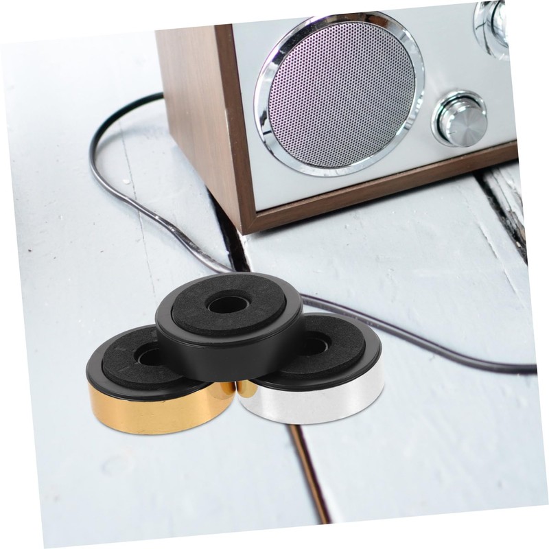 LABRIMP 12pcs Speaker Isolation Feet Pads Sturdy Shock Absorption Bumpers