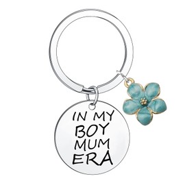 Hgreiwgk Mother's Day Gifts for New Mum Birthday Gifts from Son First Time Mummy Keyring Best Pregnant Gift Best Mum Ever Keyring Mother Keyrings Mummy Present