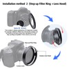 BEIZMEI 77mm Camera Lens Hood,Compatiable All Brands Lens with 77mm