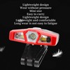 COB LED Headlamp High Brightness Dual Modes Waterproof Rechargeable Headlight