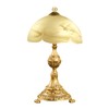PATIKIL 17.5mm Brass Ball Lamp Finials Caps Knob, 2 Set