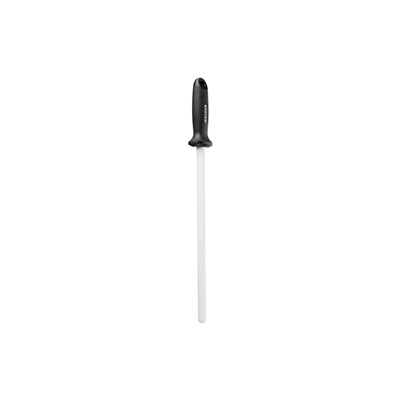 Mercer Culinary Ceramic Rod Knife Honing Steel, 12 Inch