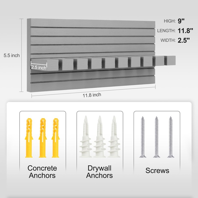 UGZOO Belt Organizer for Closet, Belt Hanger Wall Mounts to