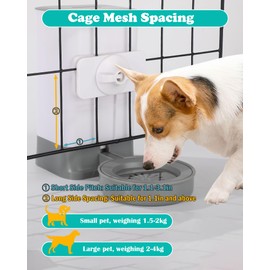 50oz Rabbit Water Bottle No Drip for Cage, Ease of Cleaning, Top Fill Hanging Gravity Water Dispenser, for Rabbits Guinea Pigs, Cats, Dogs and Other Small Animals, No Water Leakage