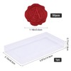 CRASPIRE 50pcs Letter A Wax Seal Stickers Initial Self Adhesive
