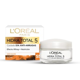 L'Oréal Paris Crema de Día Anti Arrugas Hidra Total 5 con Calcio, 50ml