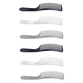 BIUDECO 6pcs Professional Hair Styling Combs Fashion Hair Combs Salon Arc Hairbrushes Barber Tools