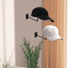 Jtuxcke Set of 5 Metal Hat Holder, Cowboy Hat Rack