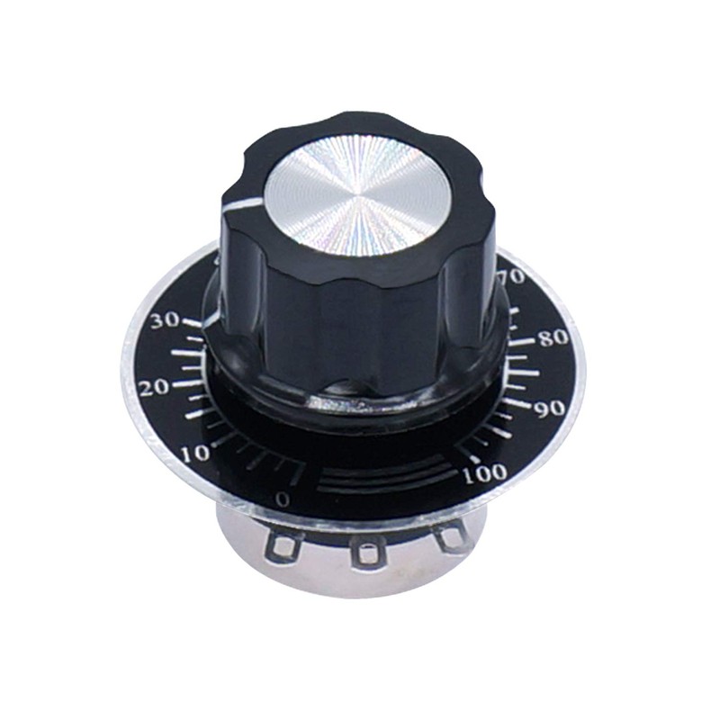 2pcs RV24YN20S Single Turn Carbon Film Rotary Taper Potentiometer Used
