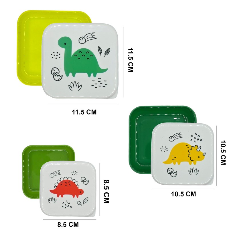 ARKRAFT Kids Picnic Set with Cooler Bag 350ml 3 Containers