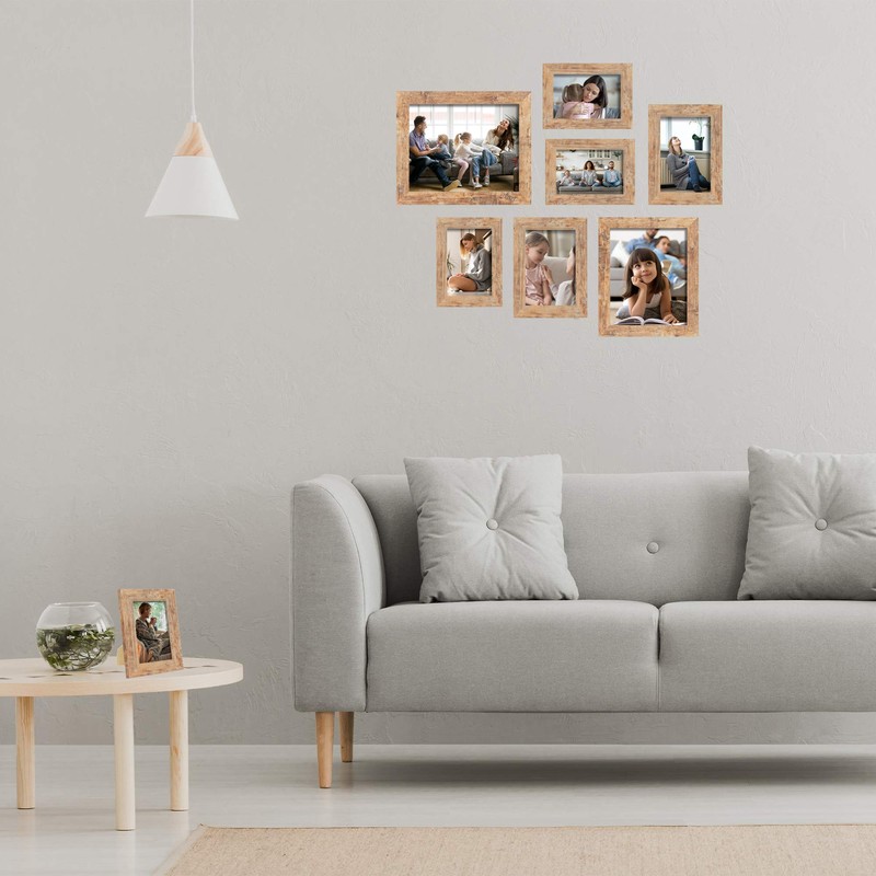 iRahmen 8x10 Picture Frame Set of 4, High Definition Real