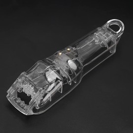 Cubiertas para Cables con Clip, Protector de Cortapelos Extralargo, Cortapelos Profesional, Cubierta Transparente, Cortador de Pelo Eléctrico, Carcasa Compatible con WAHL