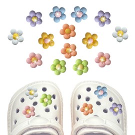 8 Pcs Girly Shoe Charms for Kids, Flowers Charms for Girls Woman, Cute Shoe Charms Accessories for Shoes Tote Bags Bracelet Wristband Party Decorations,Birthday,Easter,Christmas Gifts Shoe Decoration Charms