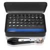 Steinwhale 37pcs Mini Ratchet Screwdriver Set with 1/4" S2 Steel