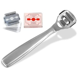 Premium Solingen Callus Rasp Set – Plane and 11 Blades/Made in Germany