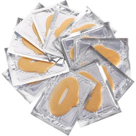 Mascarilla Labial Nutritiva 25 Piezas de Fibra Vegetal Dorada Uso Diario en Casa, Exfoliante E Hidratante, Adecuado para Labios Secos y Agrietados