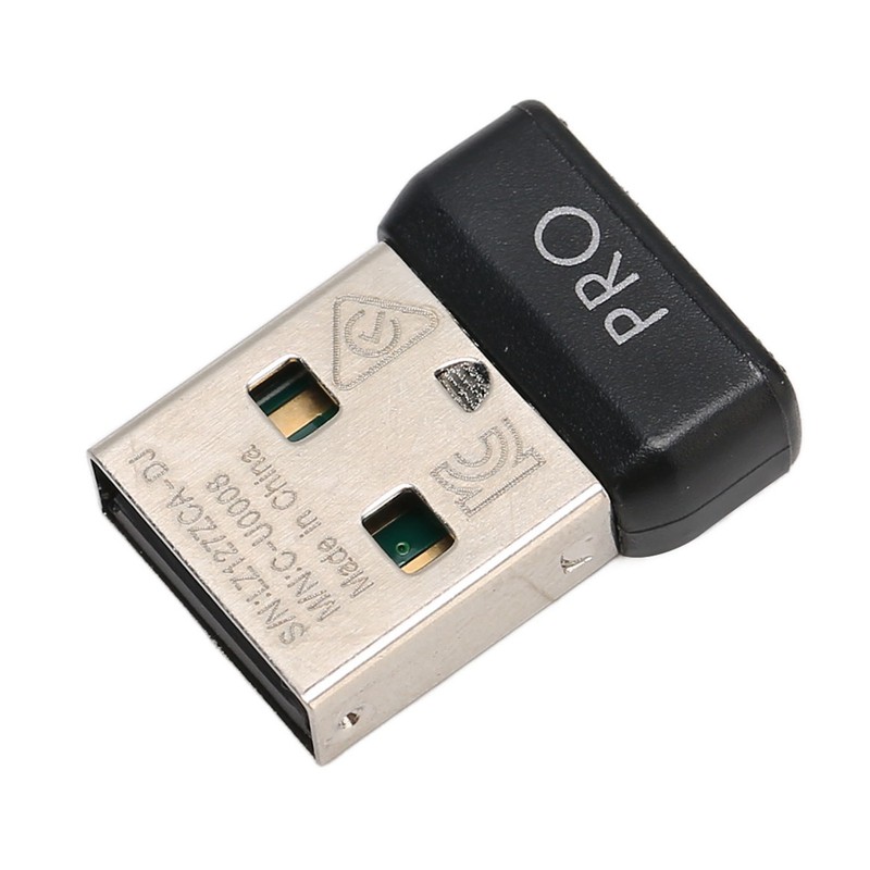 USB Mouse Receiver Wireless 2.4G Easy Replaceable ABS Portable Mini