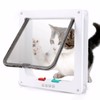 PanSukided 4-Way Lock Cat Door for Interior Exterior - Weatherproof