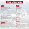 9070C Juego de cables de bujía Accel Extreme 9000 compatible