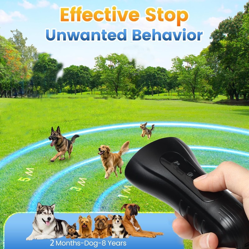 Diketone Anti Bell Device Dogs, Ultrasonic Training, Portable Anti-Barking, Ultrasonic
