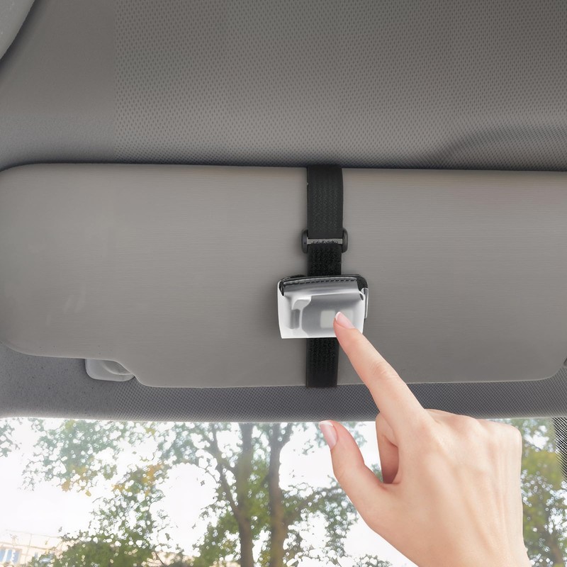 Homakover Garage Door Opener Holder for Visor, Carrying Case for