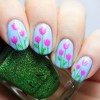 Whats Up Nails Tulips Stencils for Nails, Nail Stickers, Nail