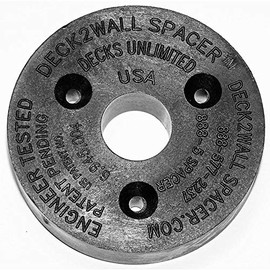 Deck2Wall D2W58-10PK Deck2Wall Spacer 2-1/2"X 5/8" Thick 10 Per Pack