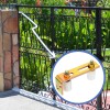 MorningRo 4 Pack Slide Gate Guide Roller Adjustable Dual Nylon