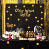 Funny Birthday Gold Glitter Banner – Happy Womens and Men