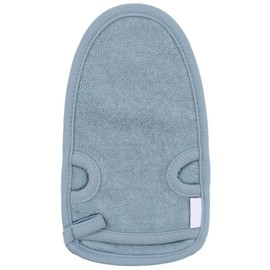 Exfoliating Gloves, Exfoliating Gloves, Hamam Glove, Exfoliating Sponge Body, Shower Glove, for Sauna, Shower, Exfoliation, Body Scrub, Pack of 1 (Grey)