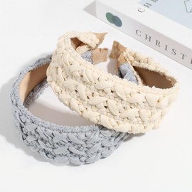 Headbands for Women Hairbands Wide Thick Head Bands Large Hair Hoops for Women's Hair Fashion Hair Accessories for Women Girls