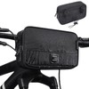 GXCROR Handlebar Bag Bicycle, 2.4 L Bicycle Bag Handlebar for