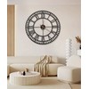 MIGENHOME Wall Clock Decorative 16 Inches Large Wall Clocks for