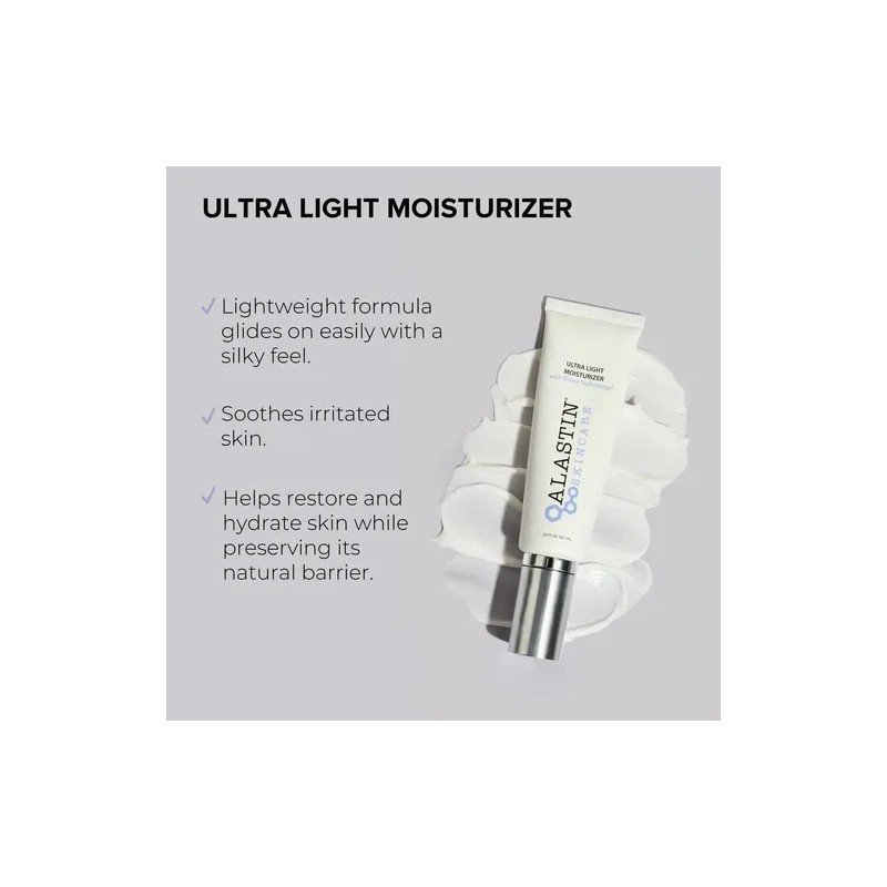 Alastin Skincare Ultra Light Daily Face Moisturizer 2 Oz