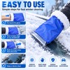 Car Ice Scraper Mitt for Winter – ABS Windshield Snow
