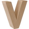 Cardboard Letter, 17.5 x 5.5 cm, Paper Part, Painting, Crafts,