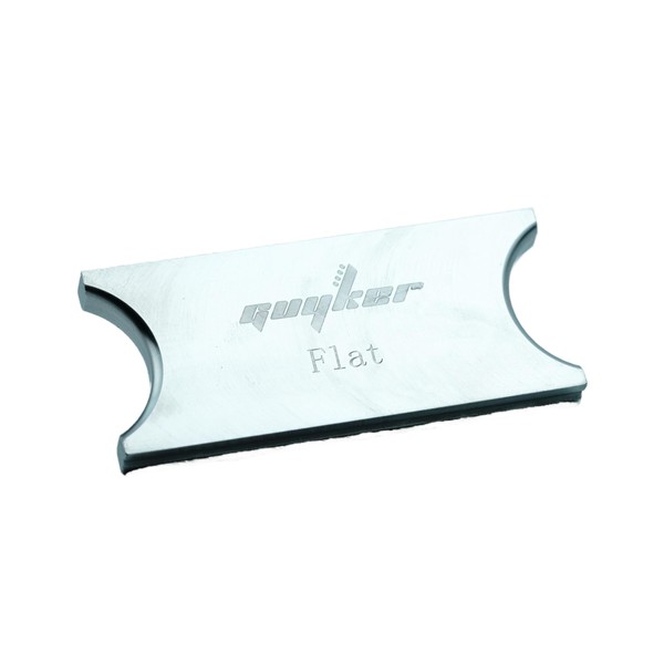 Guyker Flat Fret Press Insert, 304 Stainless Steel Handheld Fingerboard
