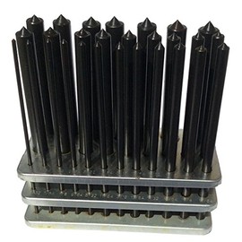 Drill America DEW3-17 Transfer Punch Set, 3/32" - 17/32"