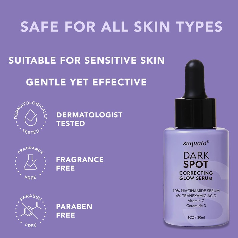 Dark Spot Correcting Glow Serum: Melasma Hyperpigmentation Treatment for Face