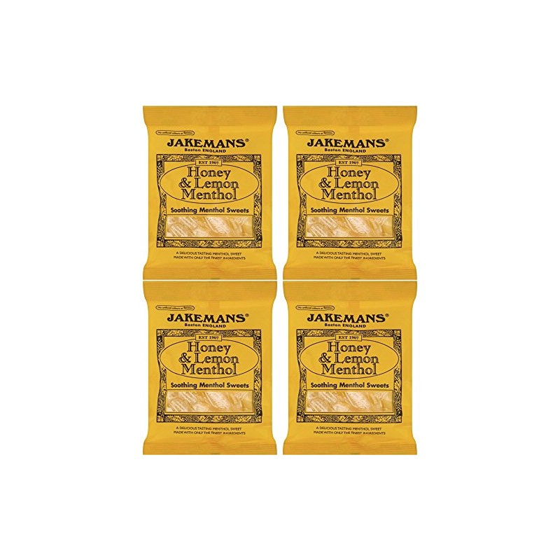 (4 PACK) - Jakemans - Honey & Lemon Bag |