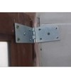 2PCS 102 * 50mm Folding Butt Hinges,Zine Plated Door Hinges,Flap