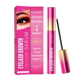 Sobetuar Eyelash Growth Serum - Volumizing Lash Serum for Longer & Thicker Lashes - Natural, Vegan & Gentle (5 mL)