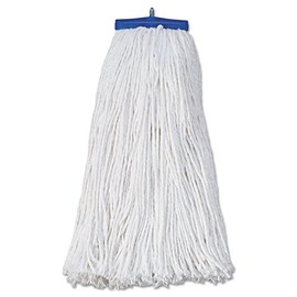 Boardwalk 720R Mop Head Economical Lie-Flat Head Rayon Fiber 20oz White 12/Carton