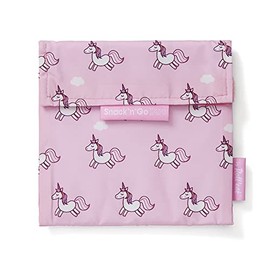 Roll'eat ® Reusable Sandwich Holder, Eco-Friendly, BPA Free, Sandwich Holder, Unicorn Snack'n'Go Duo Animals