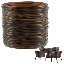 Biggun 459ft Wicker Repair Kit - Rattan Patio Chair Sofas Repair Supplies for Outdoor Lawn Furniture, Premium New Materials Basket Weaving Webbing Replacement Parts